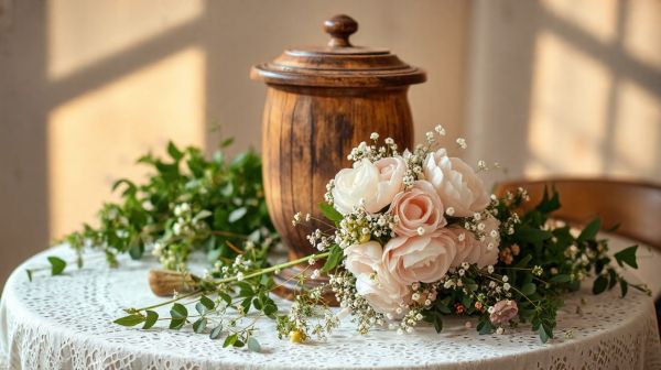 10 idées créatives pour une urne de mariage bohème