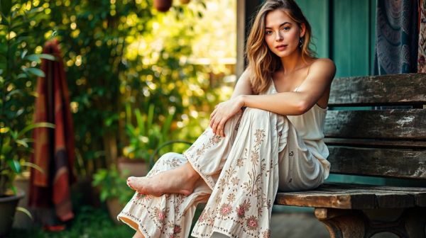 Découvrez pourquoi les pantalons boho révolutionnent votre look