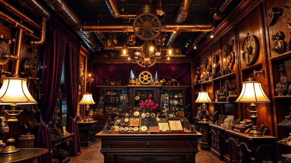 Explorez le style victorien avec notre boutique steampunk