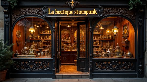La boutique steampunk : un voyage inattendu dans le style victorien