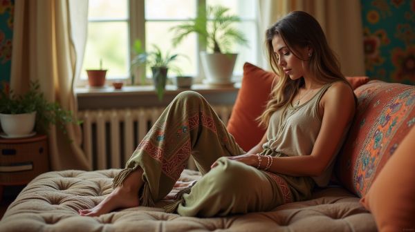Le confort inégalé des pantalons boho pour un style unique